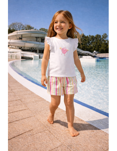 CAMISETA BLANCA FRESA