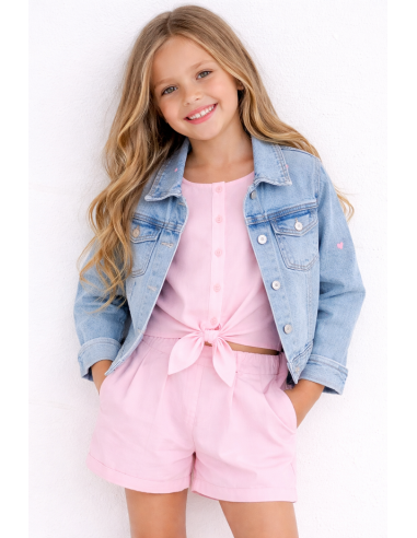 BLUSA ROSA DE SEMILINO