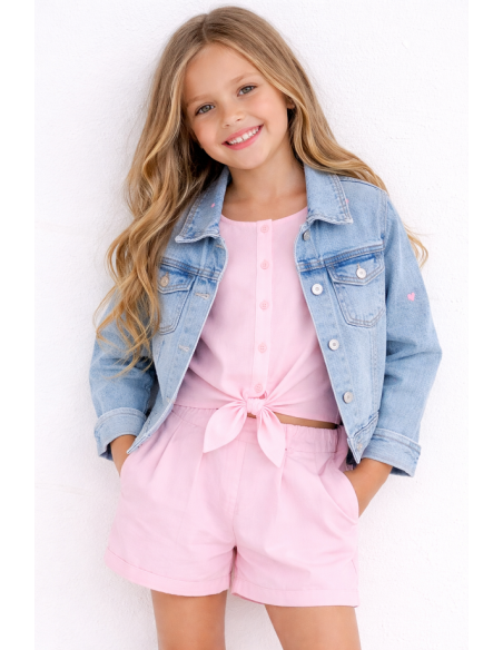 BLUSA ROSA DE SEMILINO