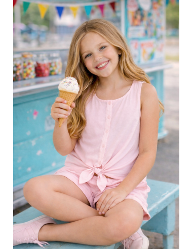 BLUSA ROSA DE SEMILINO