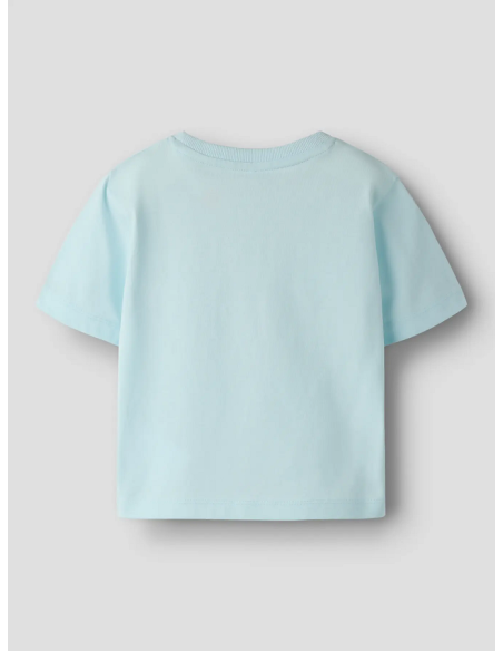 CAMISETA  AZUL GAFAS