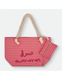 BOLSO PLAYA ROJO/CORAL