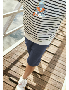 SUDADERA RAYAS UNISEX