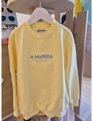 SUDADERA A MARIÑA EN AMARILLO