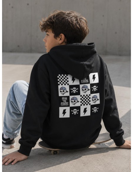 SUDADERA CALAVERA SKATE