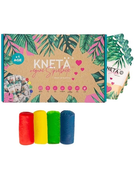 SET DE 4 COLORES 50G PLASTILINA 