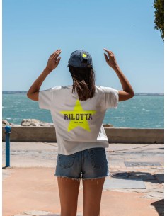 CAMISETA STAR GLITTER BLANCA