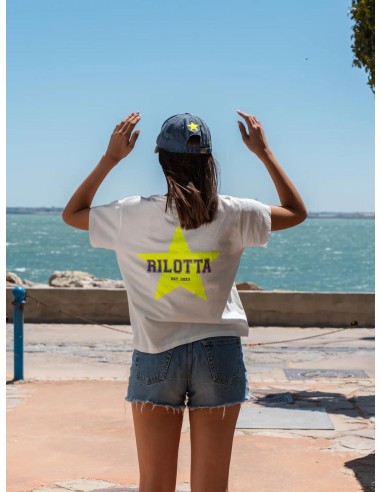 CAMISETA STAR GLITTER BLANCA