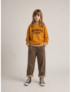 SUDADERA CAMEL SCHOOL TRIP PRINT