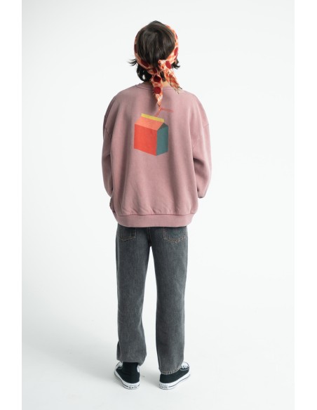 SUDADERA OVERSIZE LUNCH BREAK