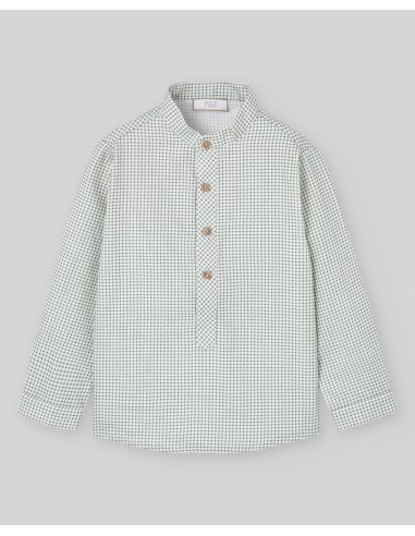 CAMISA CUADROS VERDE CAMPO LUMBRE