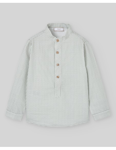 CAMISA CUADROS VERDE CAMPO LUMBRE