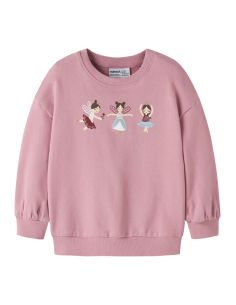 SUDADERA ROSA  HADAS