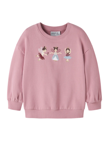 SUDADERA ROSA  HADAS