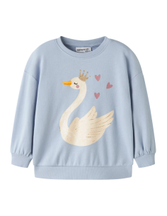 SUDADERA  AZUL CISNE