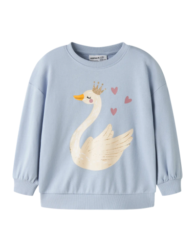 SUDADERA  AZUL CISNE