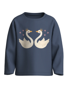 CAMISETA CISNE AZUL