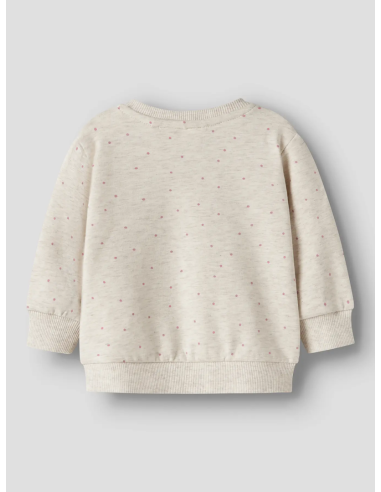 SUDADERA BEIG FLOR