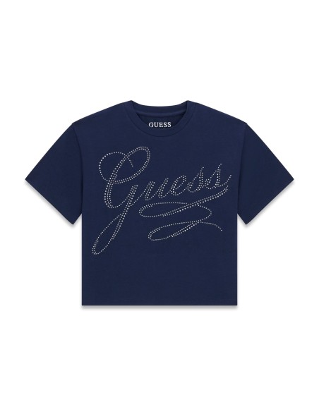 CAMISETA MARINO LOGO STRASS