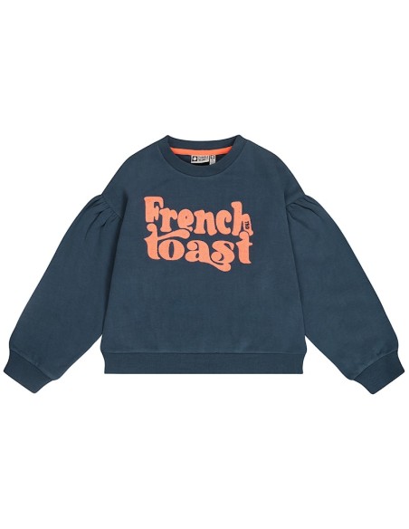 SUDADERA AZULON/CORAL FRENCH