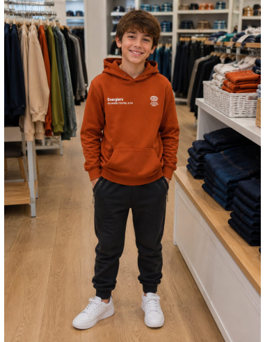 SUDADERA ADVENTURA+JOGGER NEGRO