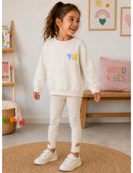 LEGGING BEIG ARCO IRIS