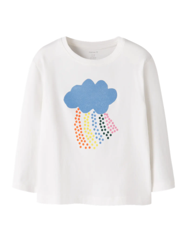 CAMISETA BLANCA NUVE
