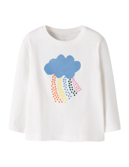 CAMISETA BLANCA NUVE