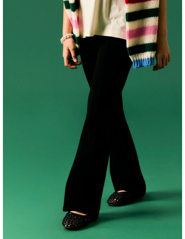 LEGGING NEGRO ACAMPANADO
