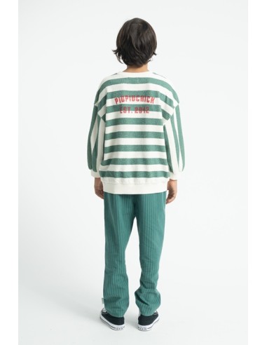 PANTALON RAYAS VERDE/AZUL