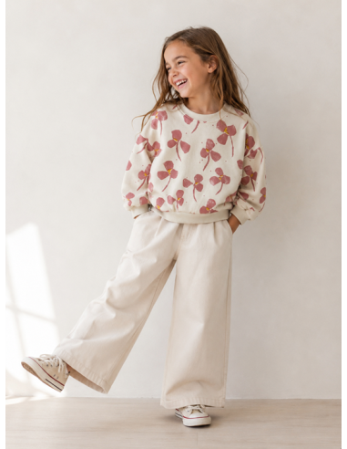 SUDADERA FLORES