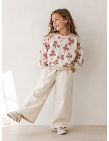SUDADERA FLORES