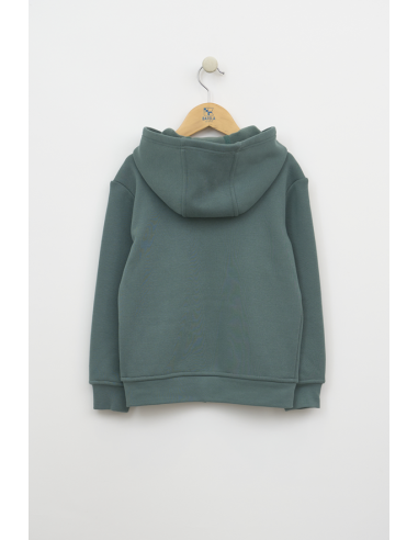SUDADERA CAPUCHA-CREMALLERA 