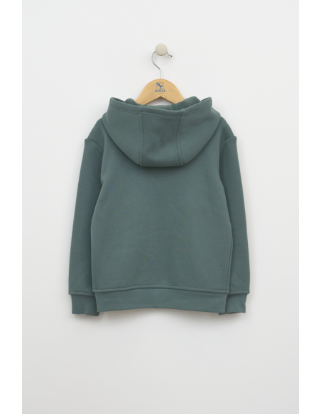 SUDADERA CAPUCHA-CREMALLERA 