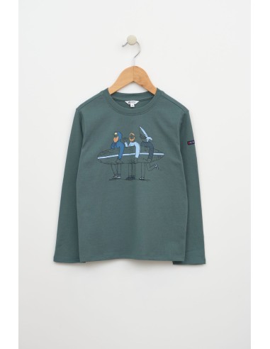 CAMISETA VERDE SURFEROS