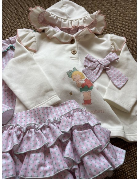 SUDADERA MUÑECA CAPUCHA