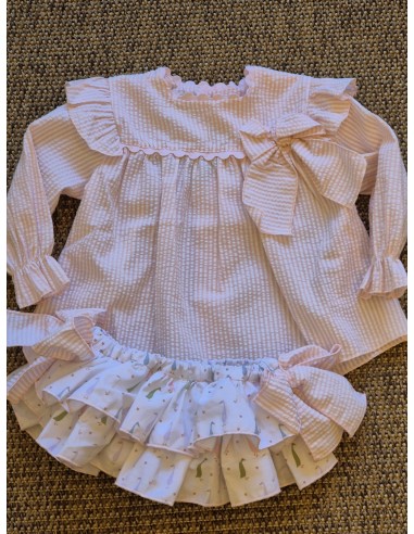 CAMISA ROSA+BRAGUITA OCAS