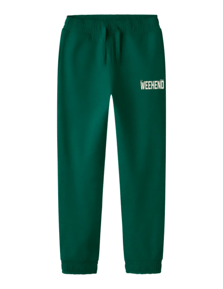 PANTALON DE ALGODON VERDE