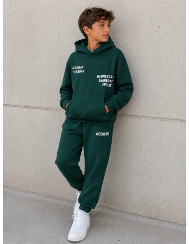 SUDADERA VERDE MONDAY