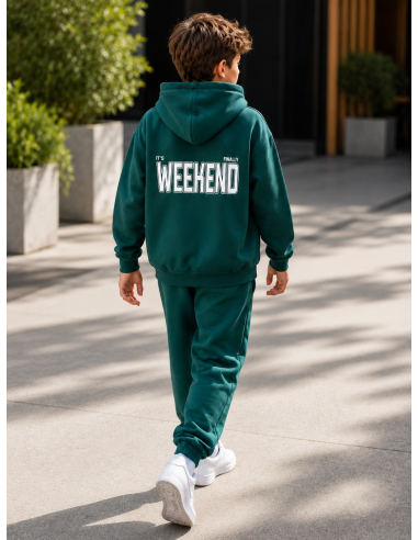 SUDADERA VERDE MONDAY