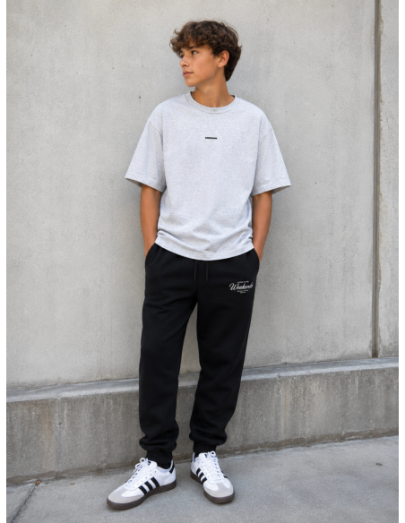 PANTALON DE ALGODON NEGRO