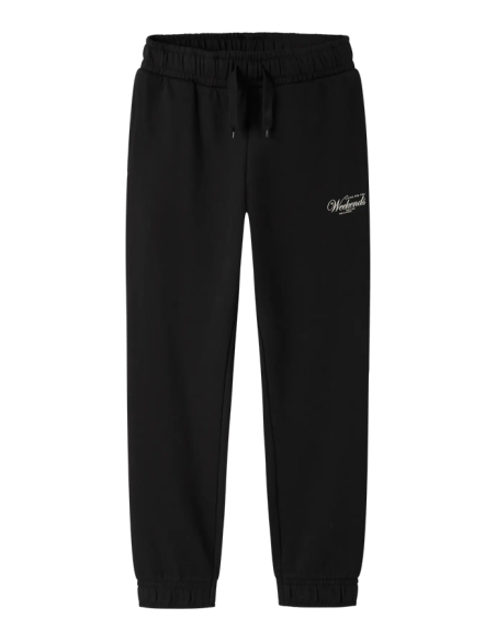 PANTALON DE ALGODON NEGRO