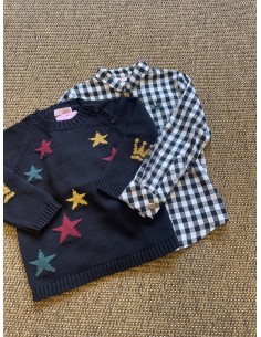CAMISA VICHY NEGRA