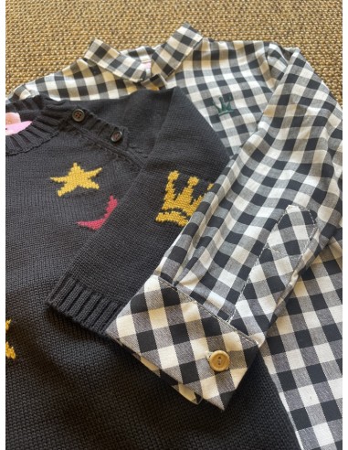 JERSEY NEGRO ESTRELLAS