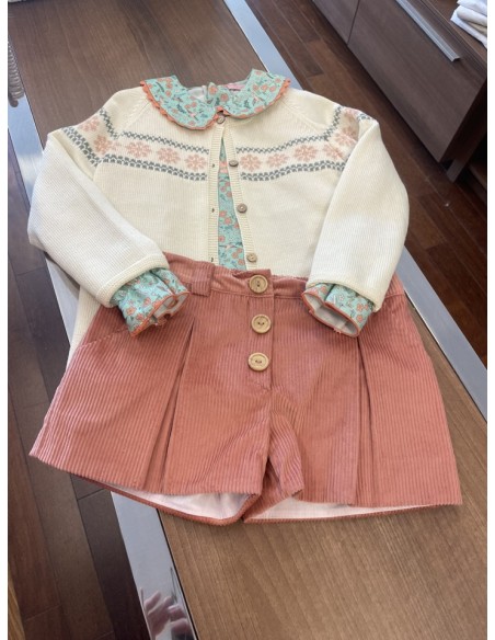 CAMISA+SHORT PAJARITOS