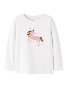 CAMISETA BLANCA UNICORNIO 2