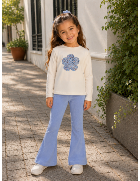 LEGGING PANA  AZUL 