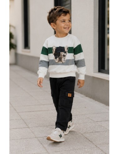 PANTALON CARGO NEGRO