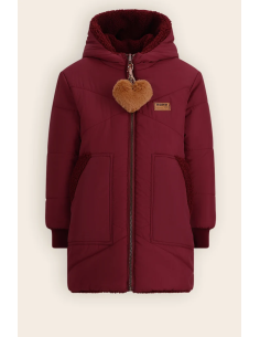 CHAQUETON REVERSIBLE GRANATE 2