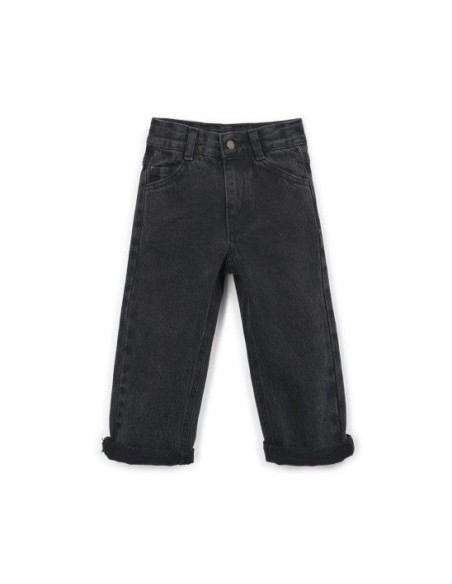 PANTALON DENIM NEGRO